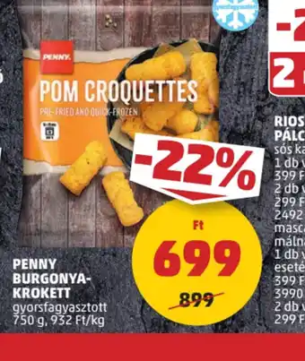 PENNY Penny Burgonya-Krokett ajánlat