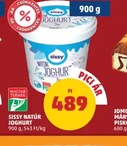 PENNY Sissy Natúr Joghurt ajánlat