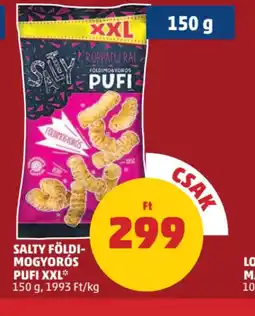 PENNY Salty Földimogyors Pufi XXL ajánlat