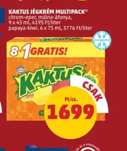 PENNY Kaktus Jégkrém Multipack ajánlat