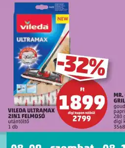PENNY Vileda Ultramax 2in1 felmos utántöltő ajánlat