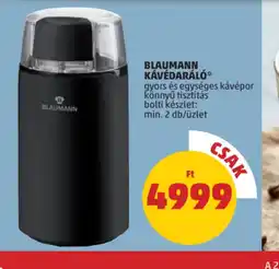 PENNY Blaumann Kávédarál ajánlat