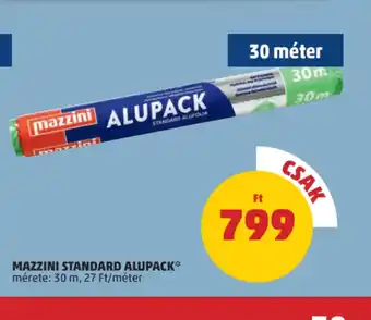 PENNY Mazzini Standard Alupack ajánlat