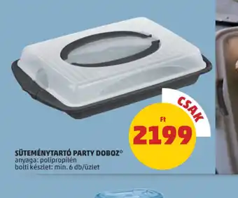 PENNY Süteménytart Party Doboz ajánlat