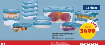 PENNY Frissentart doboz szett ajánlat