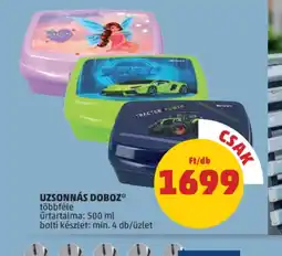 PENNY Uzsonnás doboz ajánlat