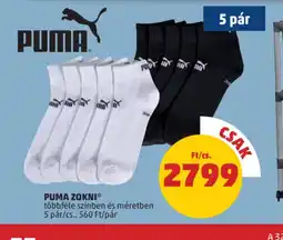 PENNY Puma Zokni ajánlat