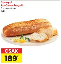 Spar Spanyol kovászos bagett ajánlat
