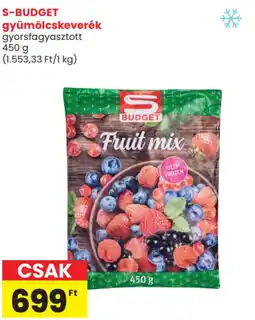 Spar S-BUDGET gyümölcskeverék ajánlat