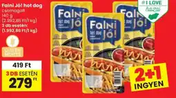 Spar Falni Jó! hot dog ajánlat