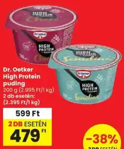 Spar Dr. Oetker High Protein puding ajánlat
