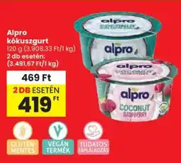 Spar Alpro kókuszgurt ajánlat