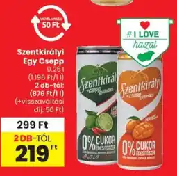 Spar Szentkirályi Egy Csepp ajánlat