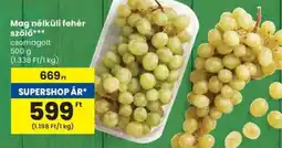 Spar Mag nélküli fehér szőlő ajánlat