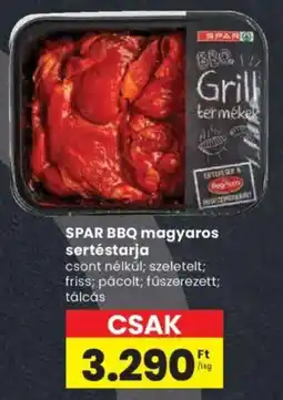 Spar SPAR BBQ magyaros sertéstarja ajánlat