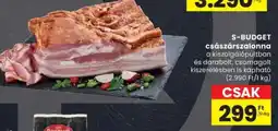 Spar S-BUDGET császárszalonna ajánlat