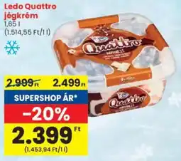 Spar Ledo Quattro jégkrém ajánlat