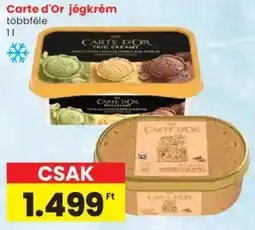 Spar Carte d'Or jégkrém ajánlat