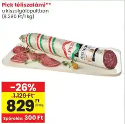 Spar Pick téliszalámi ajánlat