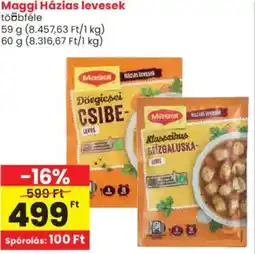 Spar Maggi Házias levesek ajánlat