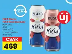 Spar 1664 Blanc, 1664 Rosé búzasör ajánlat