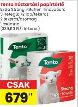 Spar Tento háztartási papírtörlő ajánlat