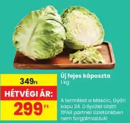 Spar Új fejes káposzta ajánlat
