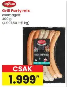 Spar Regnum Grill Party mix ajánlat