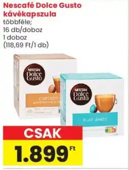 Spar Nescafé Dolce Gusto kávékapszula ajánlat