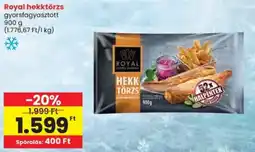 Spar Royal hekktörzs ajánlat