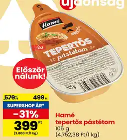 Spar Hamé tepertős pástétom ajánlat