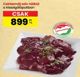 Spar Csirkemáj szív nélkül ajánlat