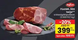 Spar Regnum Füstölt, főtt tarja ajánlat