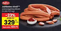 Spar Regnum Juhbeles virsli ajánlat