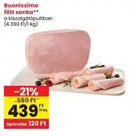 Spar Buonissimo főtt sonka ajánlat