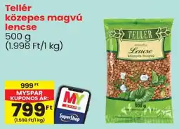 Spar Tellér közepes magvú lencse ajánlat