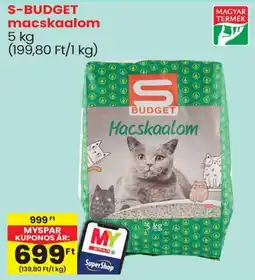 Spar S-BUDGET macskaalom ajánlat