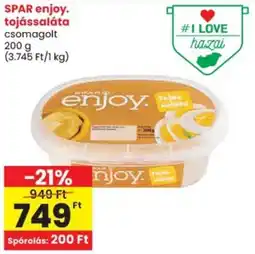 Spar SPAR enjoy. tojássaláta ajánlat