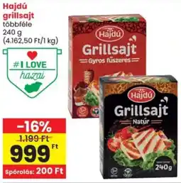 Spar Hajdú grillsajt ajánlat