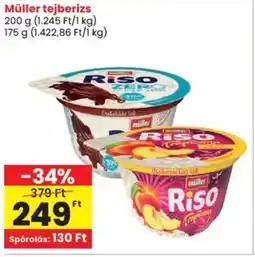 Spar Müller tejberizs ajánlat