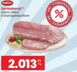 Spar Regnum Sertéskaraj ajánlat