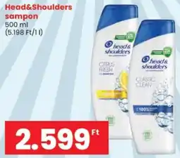 Spar Head&Shoulders sampon ajánlat