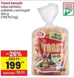 Spar Toast kenyér ajánlat