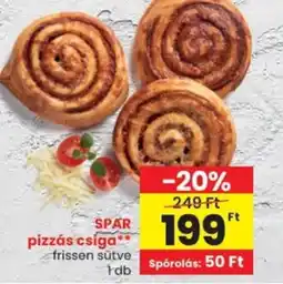 Spar SPAR pizzás csiga ajánlat
