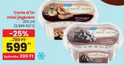Spar Carte d'Or mini jégkrém ajánlat