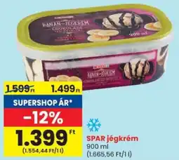 Spar SPAR jégkrém ajánlat