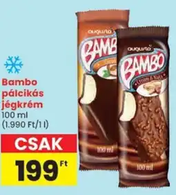 Spar Bambo pálcikás jégkrém ajánlat