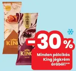 Spar King jégkrém ajánlat