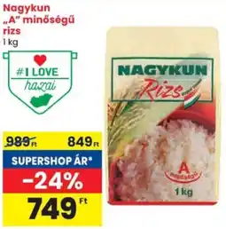 Spar Nagykun „A“ minőségű rizs ajánlat