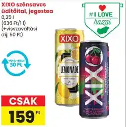 Spar XIXO szénsavas üdítőital, jegestea ajánlat
